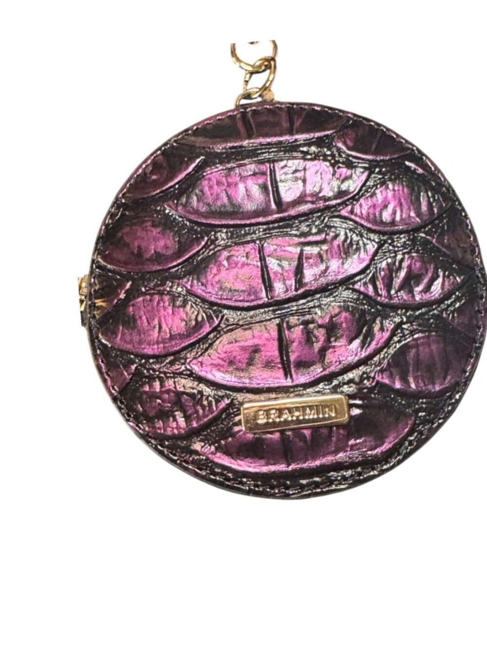 Brahmin Circle Coin Purse | NWT | Passion Purple - Picture 3 of 10
